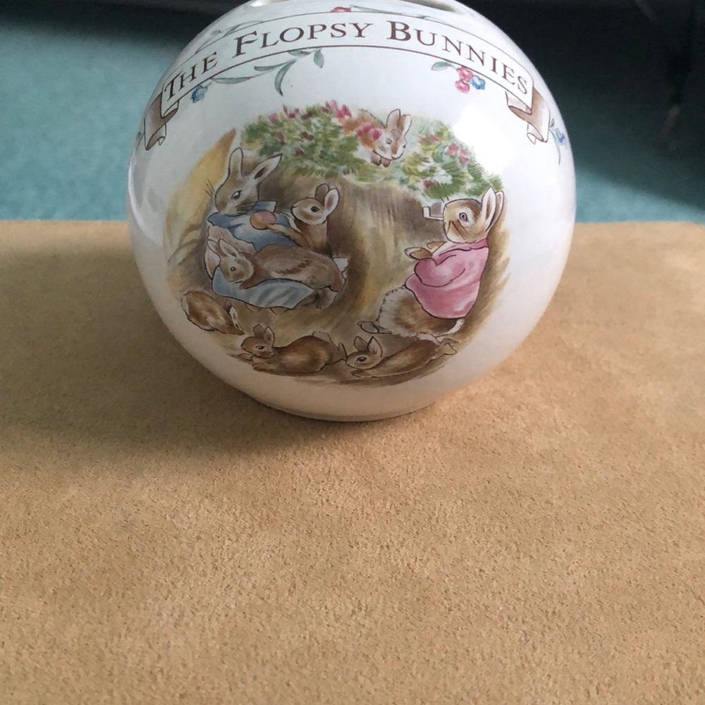 English porcelain Beatrice potter bank